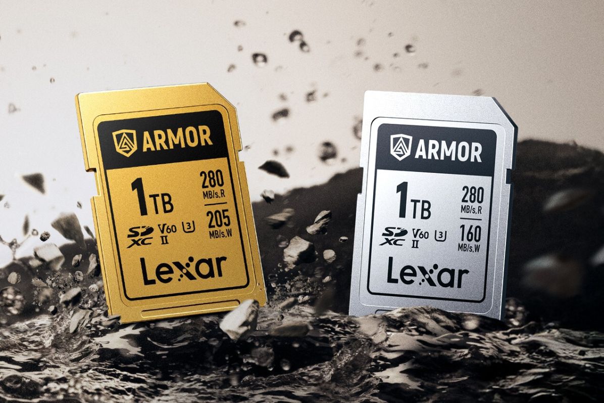 A Lexar lançou um cartão de memória SD com uma estrutura de aço que é à prova de água e à prova de p
