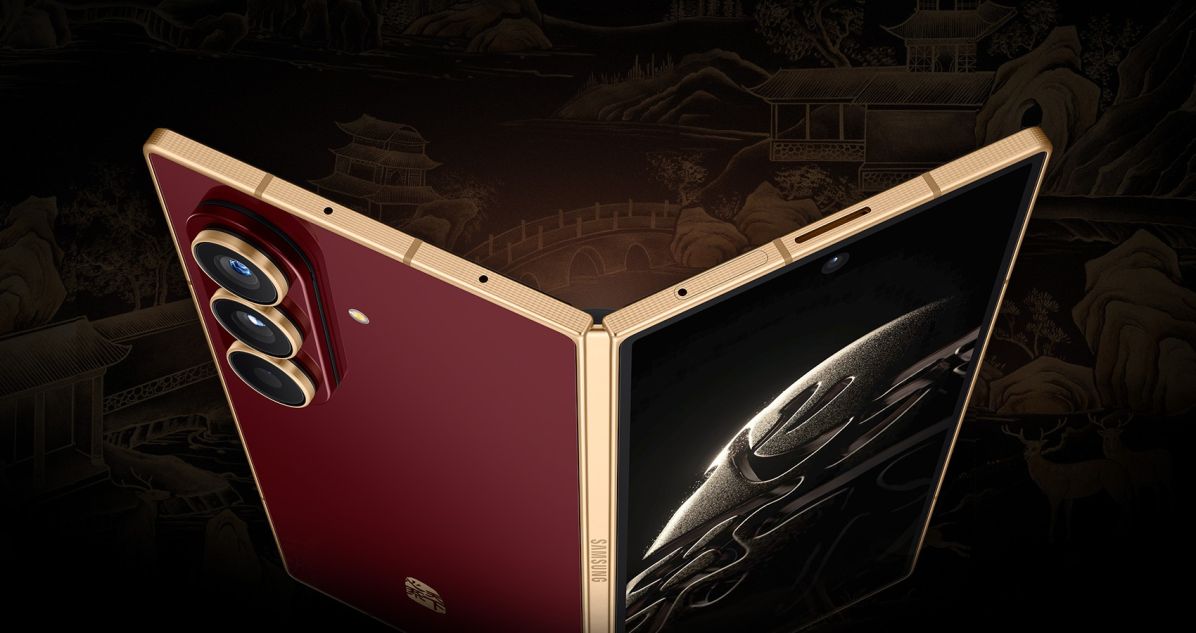 Samsung W26 revelado: uma versão premium do Galaxy Z Fold7 dobrável.