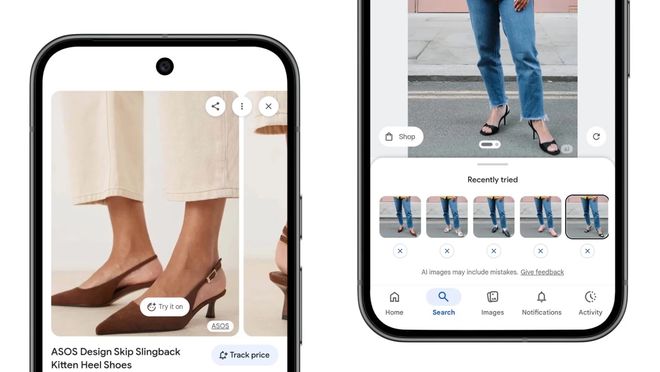 A Google AI atualiza a sua funcionalidade "Try On", permitindo aos utilizadores experiment
