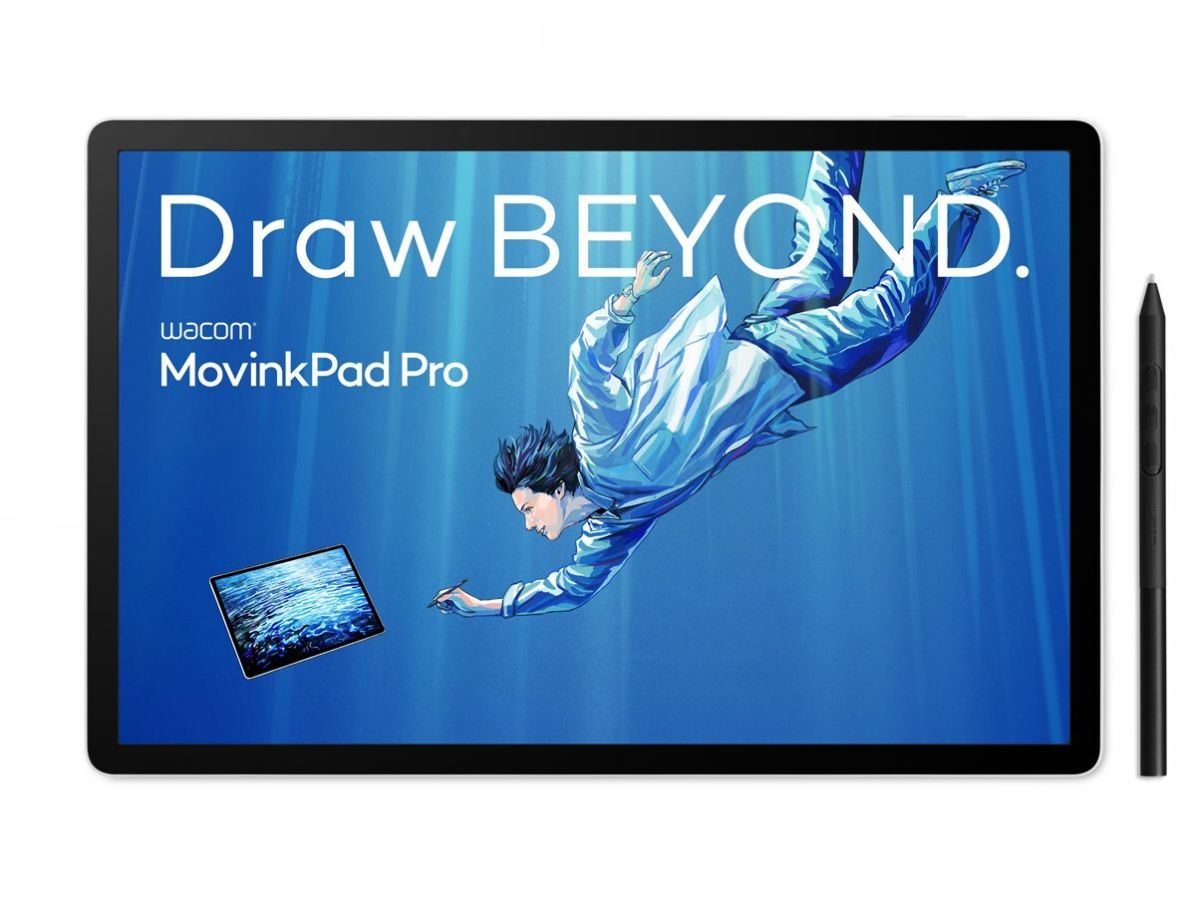 A Wacom lançou a tableta gráfica OLED de 14 polegadas 'MovinkPad Pro' para Android.