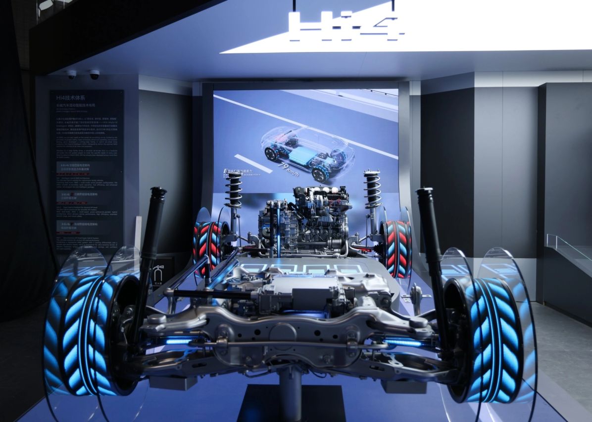 A Great Wall Motors lança uma nova geração de powertrain híbrido para SUVs.