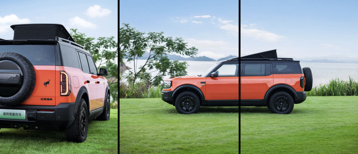 A Ford revela a versão elétrica do SUV Bronco.